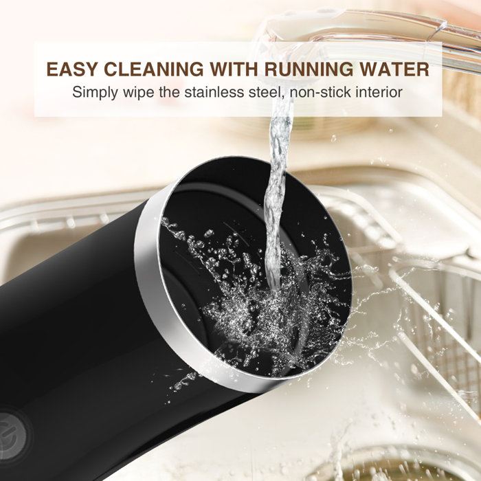 Bonsenkitchen 2In1 Single Serve Coffee Maker With Milk Frother